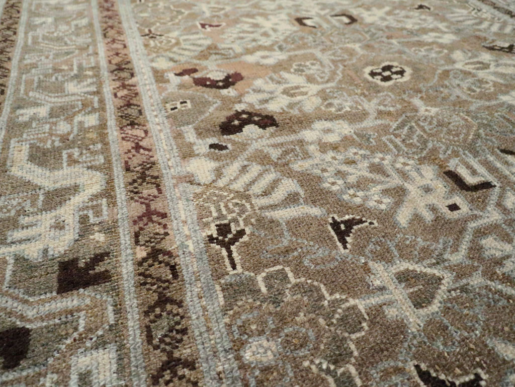 Vintage Persian Malayer Gallery Rug, No.22585 - Gsblank