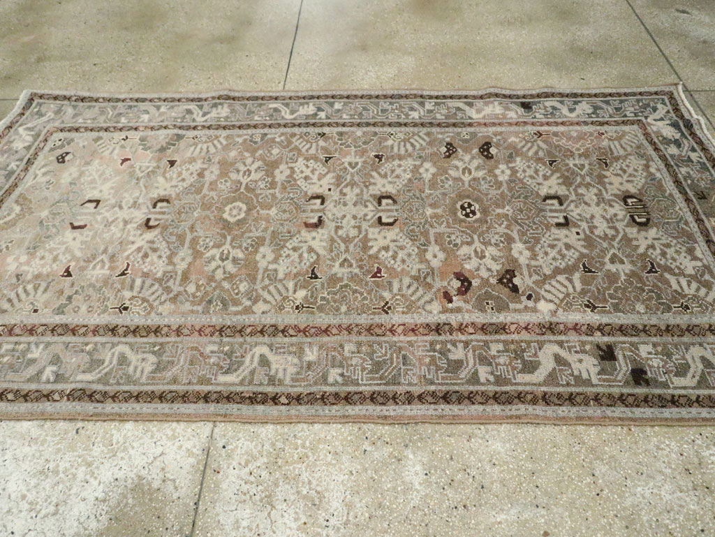 Vintage Persian Malayer Gallery Rug, No.22585 - Gsblank