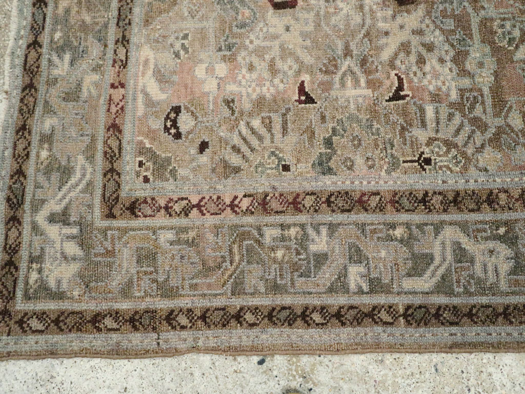 Vintage Persian Malayer Gallery Rug, No.22585 - Gsblank