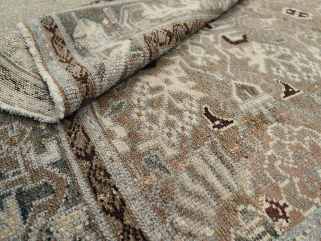 Vintage Persian Malayer Gallery Rug, No.22585 - Gsblank