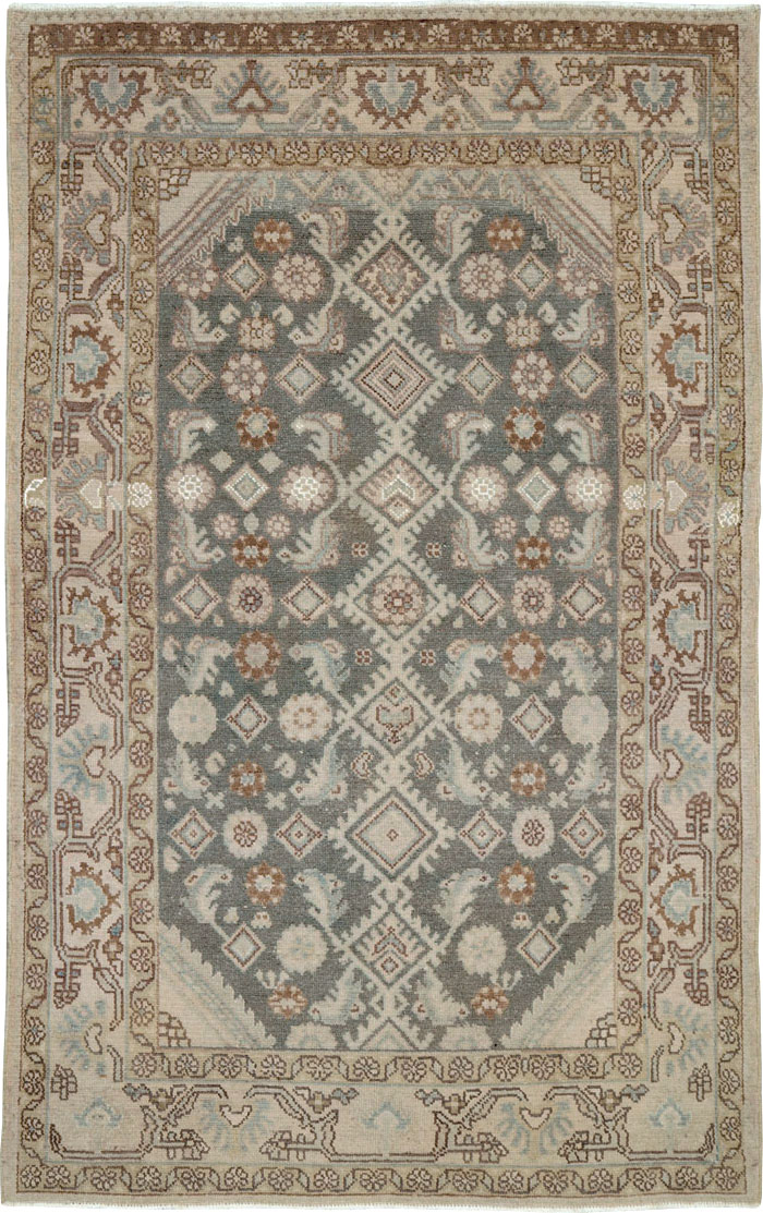 Vintage Persian Malayer Rug, No.22588 - Gsblank