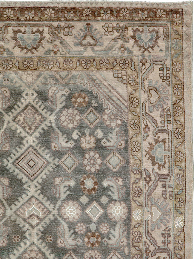 Vintage Persian Malayer Rug, No.22588 - Gsblank