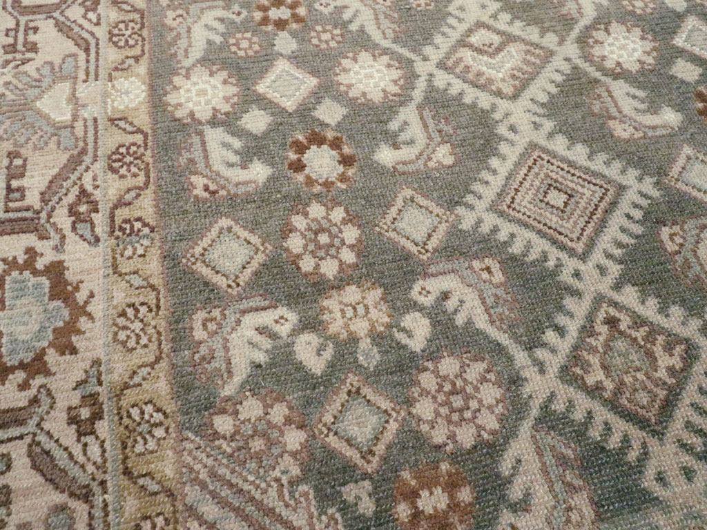 Vintage Persian Malayer Rug, No.22588 - Gsblank