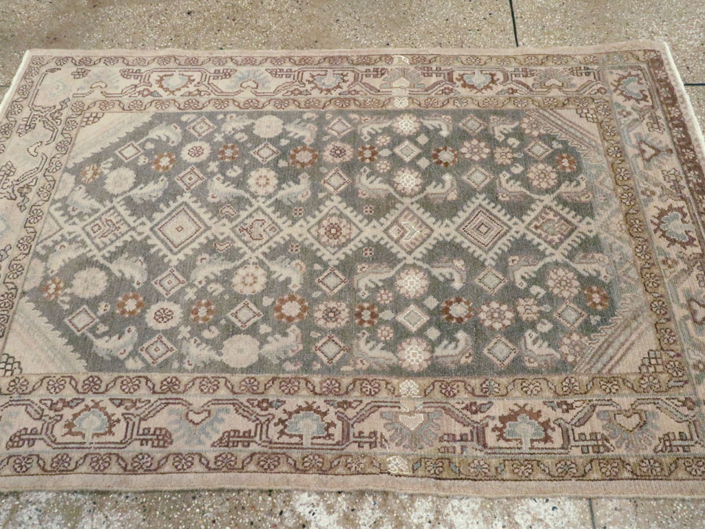 Vintage Persian Malayer Rug, No.22588 - Gsblank