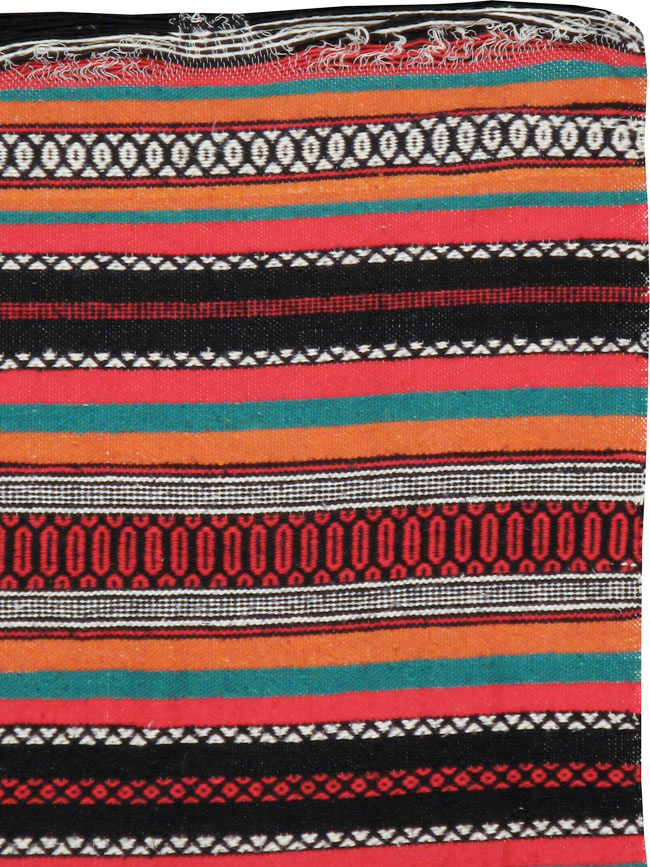 Vintage Mexican Kilim Blanket, No.22600 - Gsblank