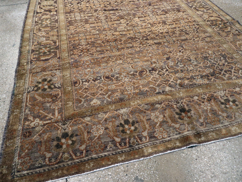 Antique Persian Mahal Carpet, No.22611 - Gsblank