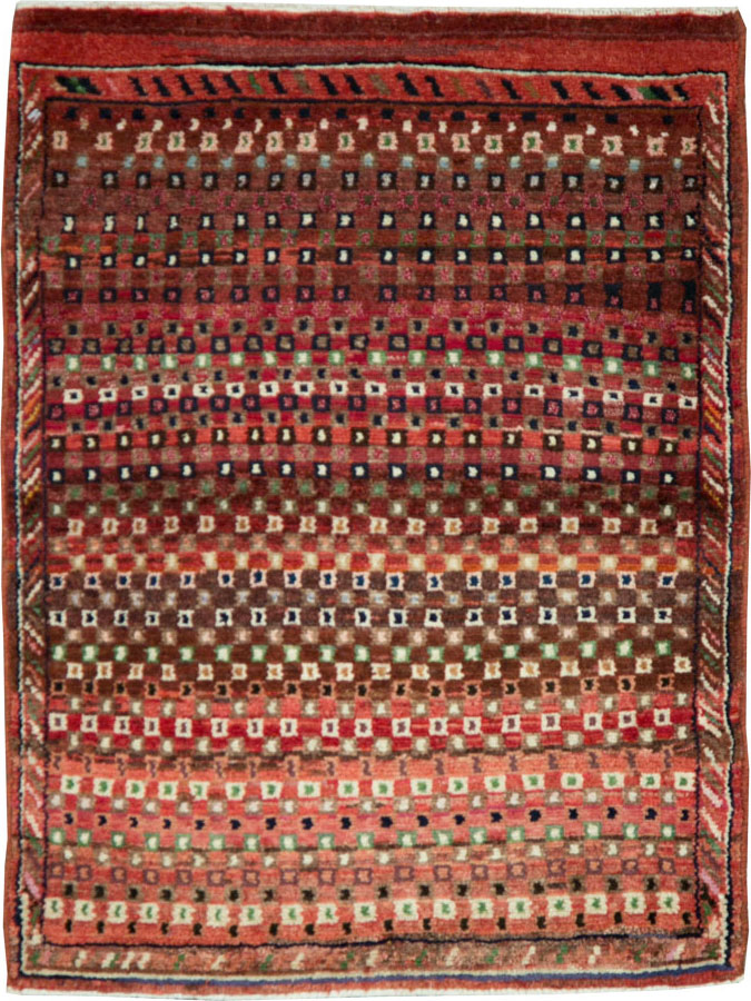 Vintage Persian Afshar Rug, No.22617 - Gsblank