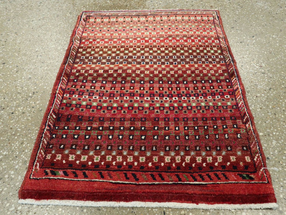 Vintage Persian Afshar Rug, No.22617 - Gsblank