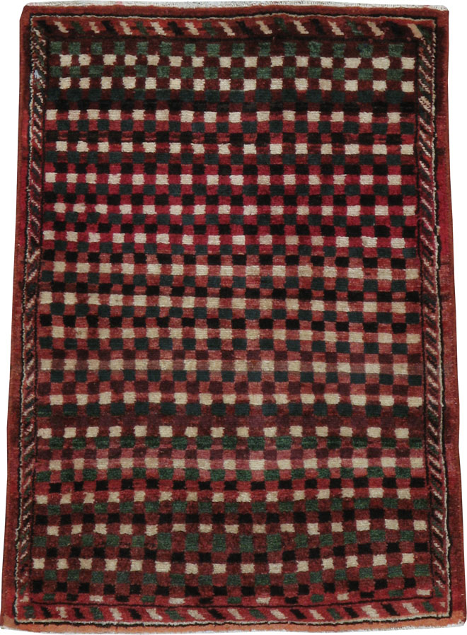 Vintage Persian Afshar Rug, No.22618 - Gsblank