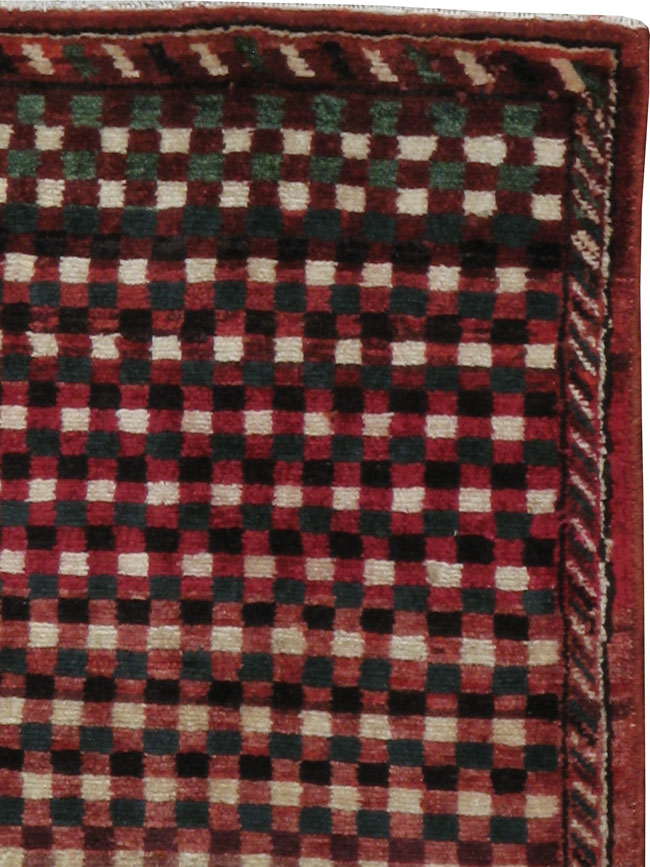 Vintage Persian Afshar Rug, No.22618 - Gsblank