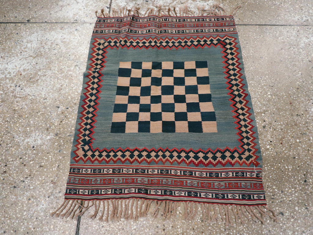 Antique Persian Flat-weave Kilim, No.22626 - Gsblank