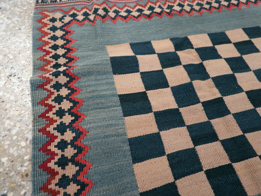 Antique Persian Flat-weave Kilim, No.22626 - Gsblank