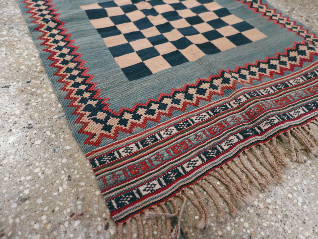 Antique Persian Flat-weave Kilim, No.22626 - Gsblank