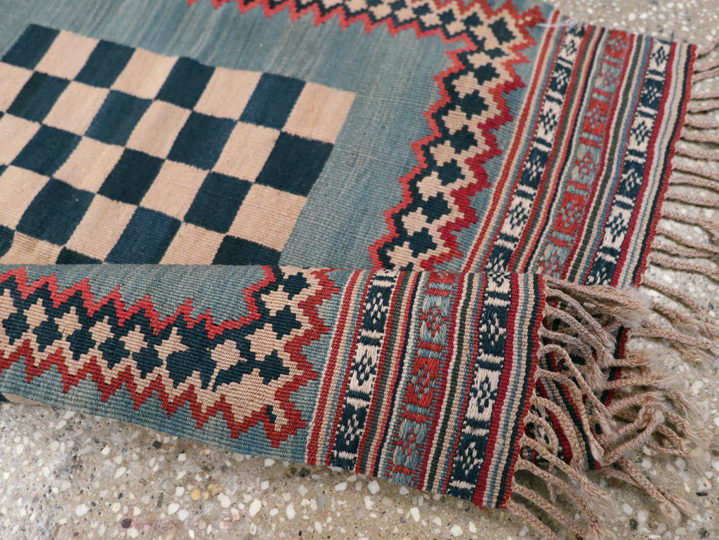 Antique Persian Flat-weave Kilim, No.22626 - Gsblank