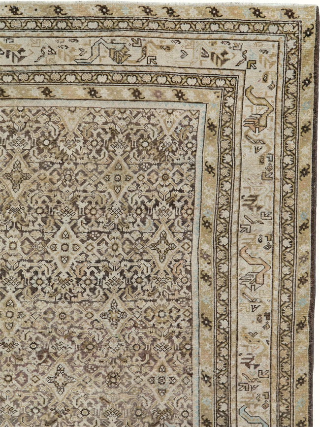 Antique Persian Malayer Carpet, No.22654 - Gsblank