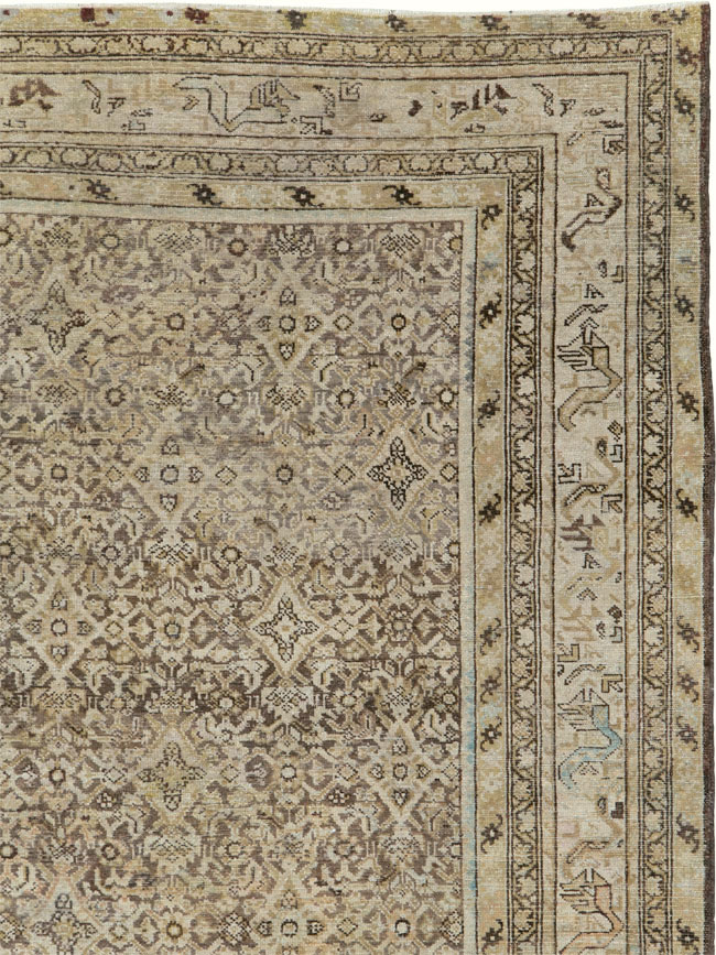 Antique Persian Malayer Carpet, No.22654 - Gsblank