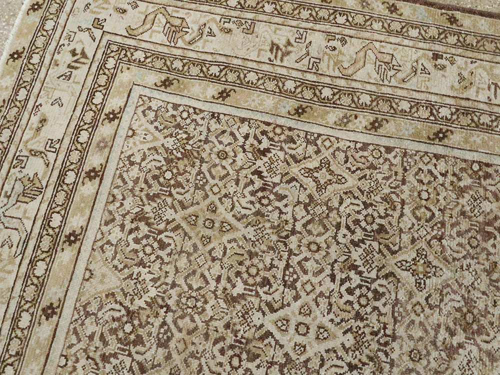 Antique Persian Malayer Carpet, No.22654 - Gsblank
