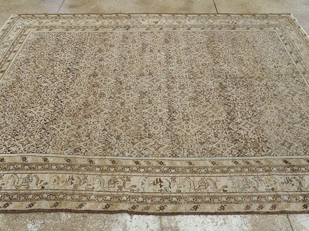 Antique Persian Malayer Carpet, No.22654 - Gsblank