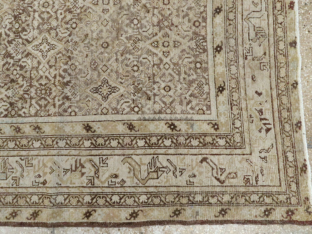 Antique Persian Malayer Carpet, No.22654 - Gsblank