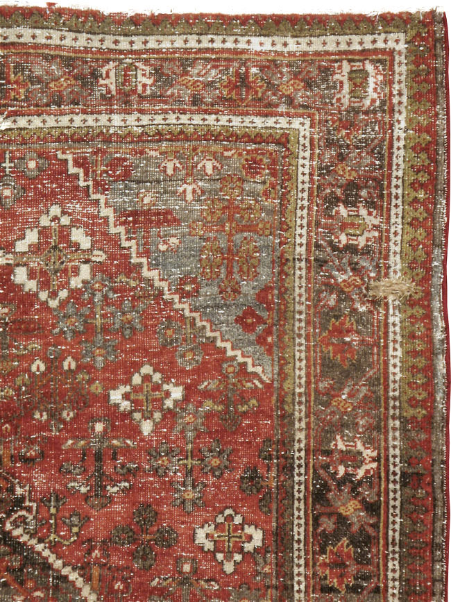 Antique Persian Joshegan Rug, No.22679 - Gsblank