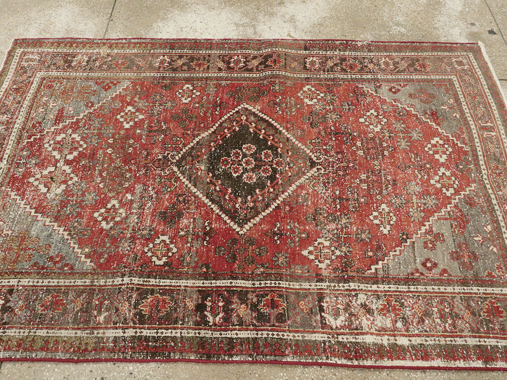 Antique Persian Joshegan Rug, No.22679 - Gsblank