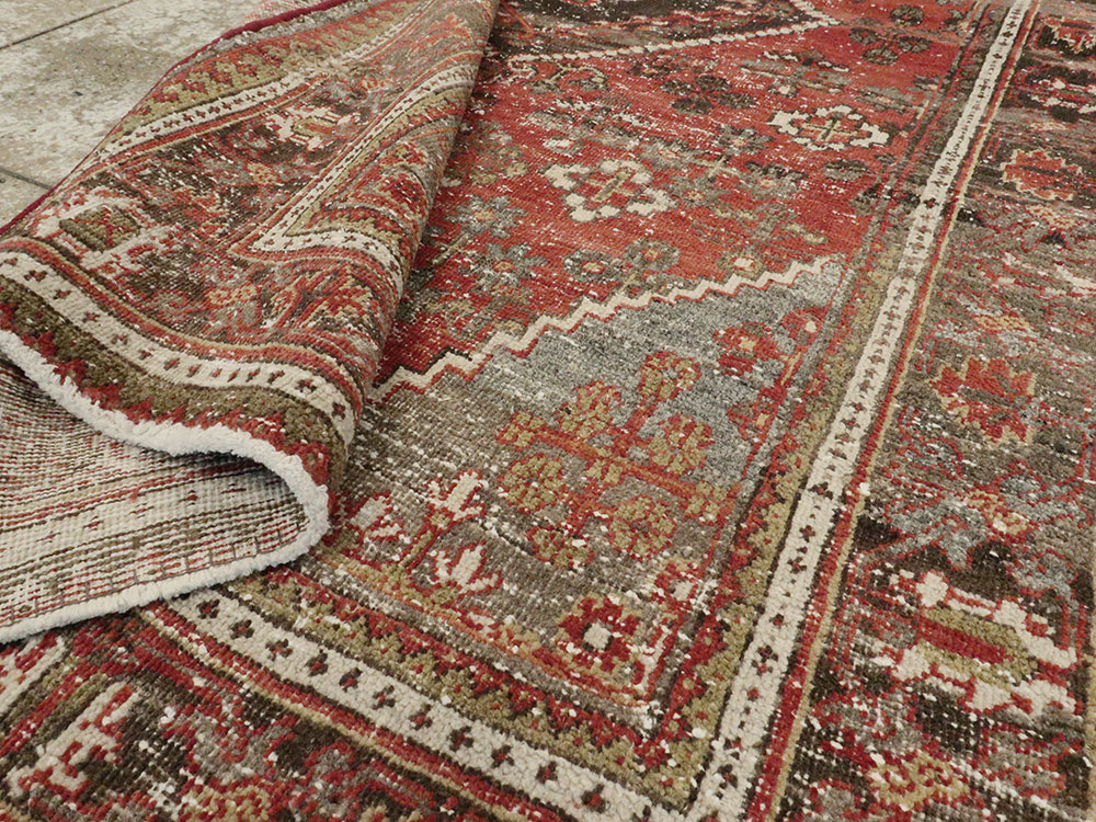 Antique Persian Joshegan Rug, No.22679 - Gsblank