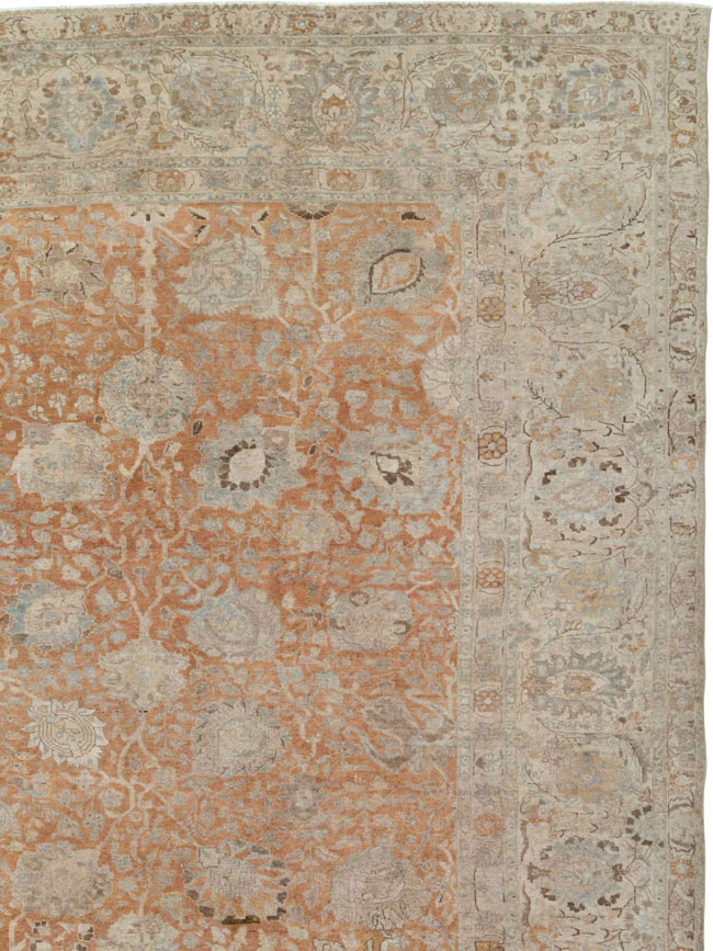 Antique Persian Senneh Tabriz Carpet, No.22681 - Gsblank
