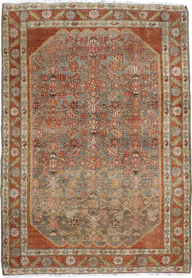 Vintage Persian Malayer Rug, No.22682 - Gsblank