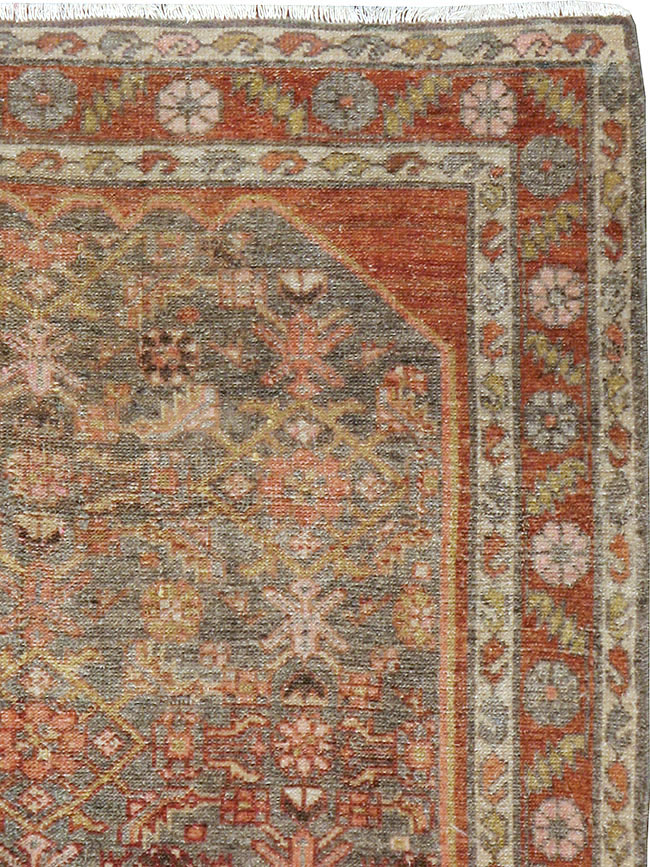 Vintage Persian Malayer Rug, No.22682 - Gsblank