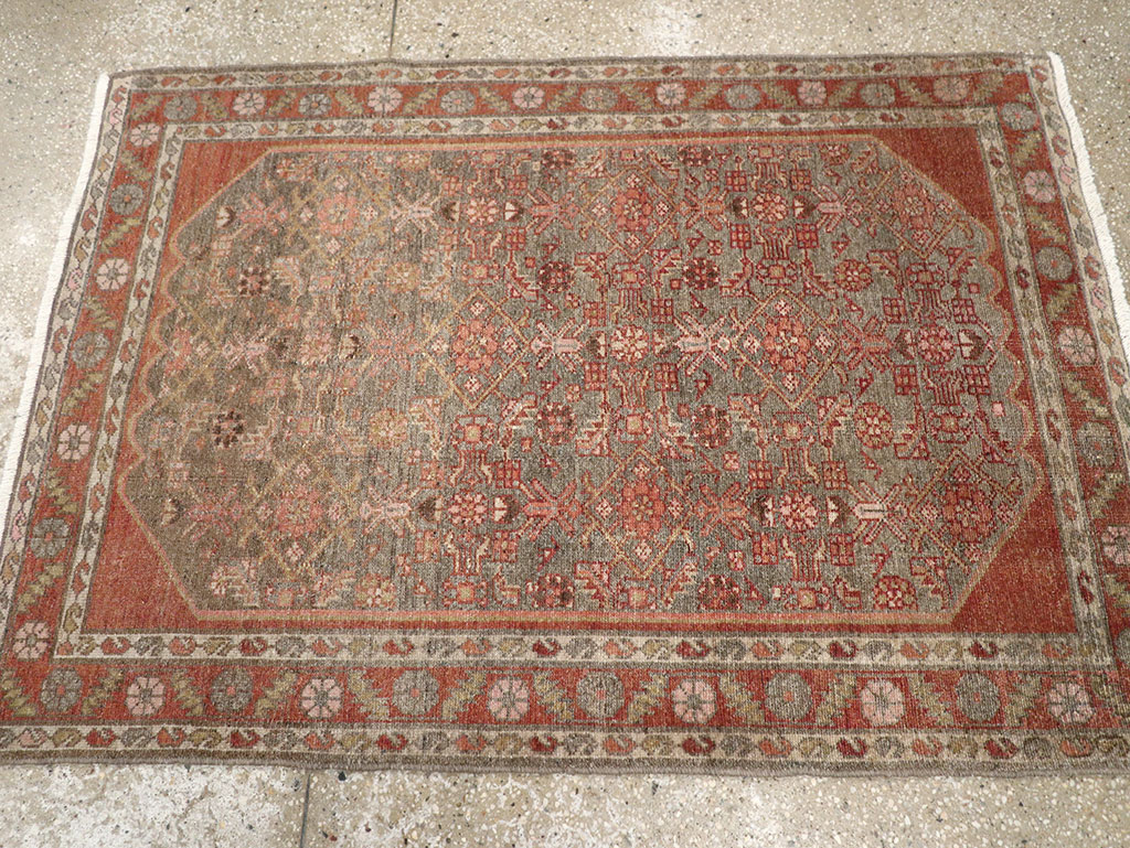 Vintage Persian Malayer Rug, No.22682 - Gsblank