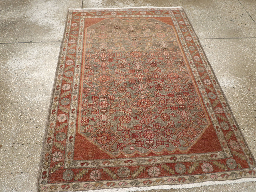 Vintage Persian Malayer Rug, No.22682 - Gsblank