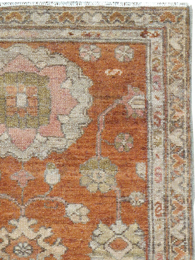 Vintage Persian Malayer Perisan Rug, No.22684 - Gsblank