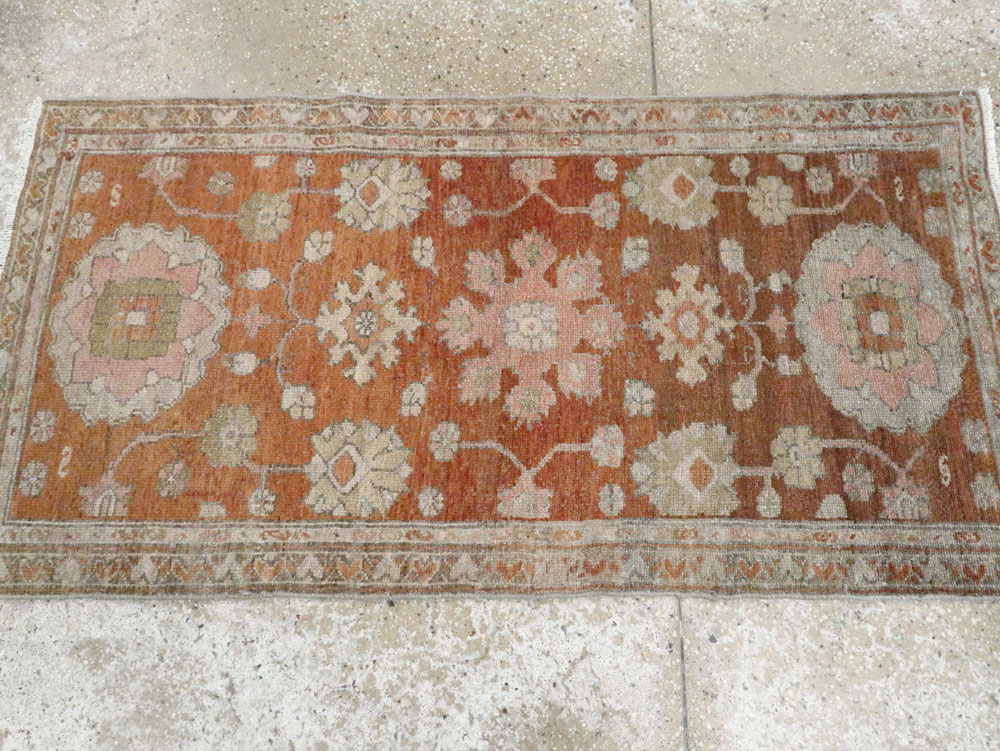 Vintage Persian Malayer Perisan Rug, No.22684 - Gsblank