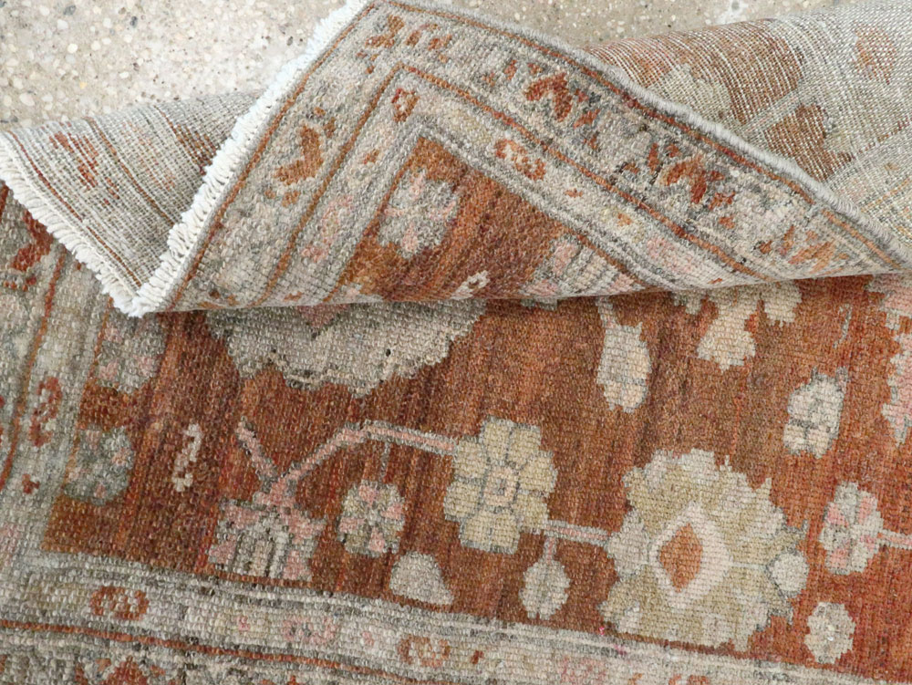 Vintage Persian Malayer Perisan Rug, No.22684 - Gsblank