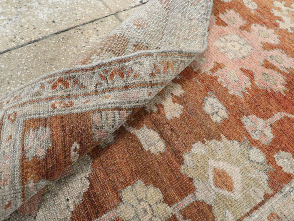 Vintage Persian Malayer Perisan Rug, No.22684 - Gsblank