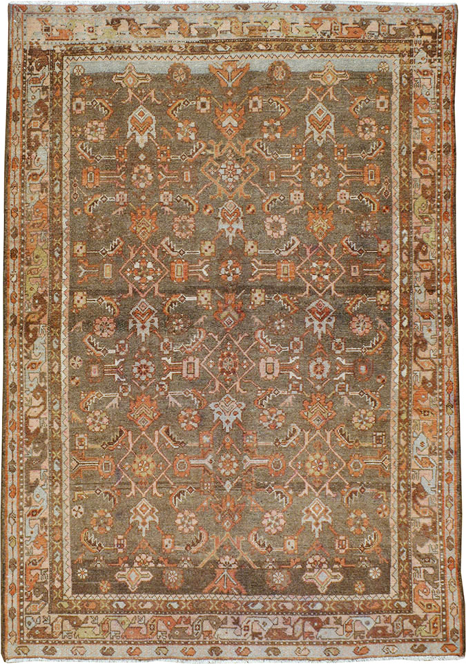 Vintage Persian Malayer Rug, No.22687 - Gsblank