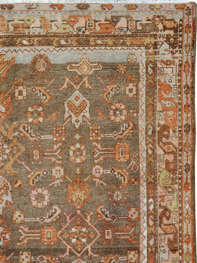 Vintage Persian Malayer Rug, No.22687 - Gsblank