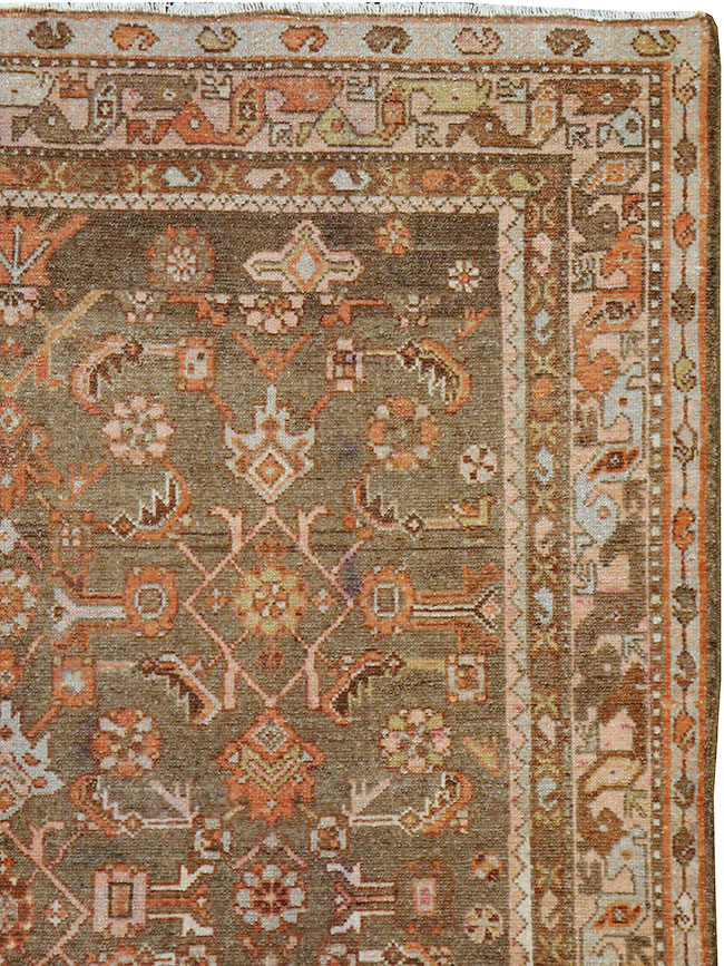 Vintage Persian Malayer Rug, No.22687 - Gsblank