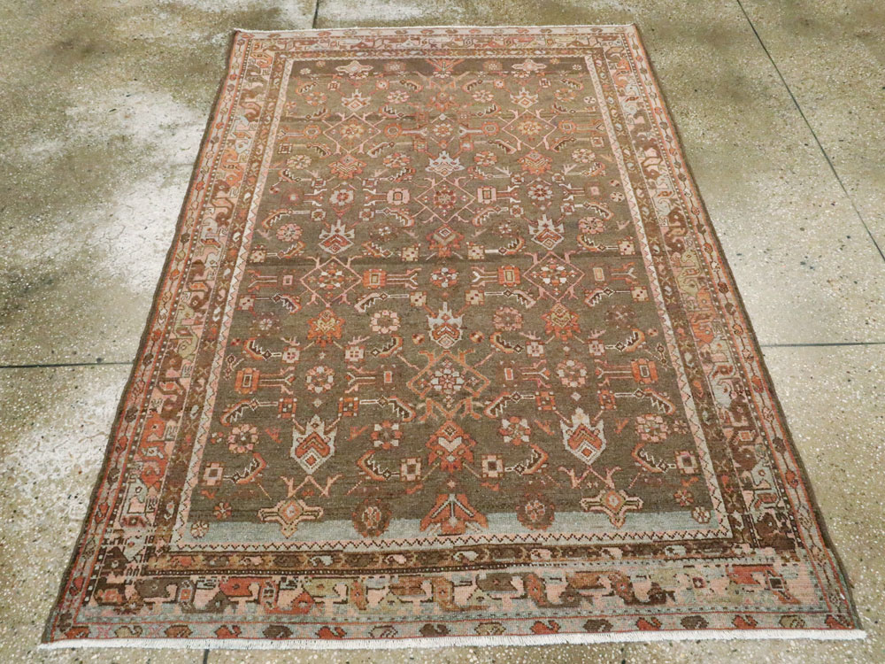 Vintage Persian Malayer Rug, No.22687 - Gsblank