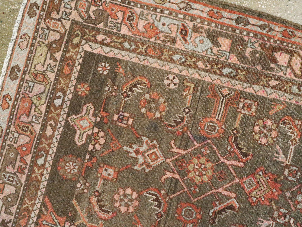 Vintage Persian Malayer Rug, No.22687 - Gsblank