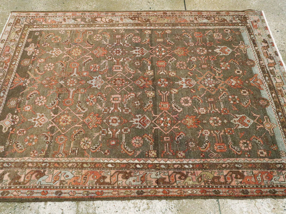 Vintage Persian Malayer Rug, No.22687 - Gsblank