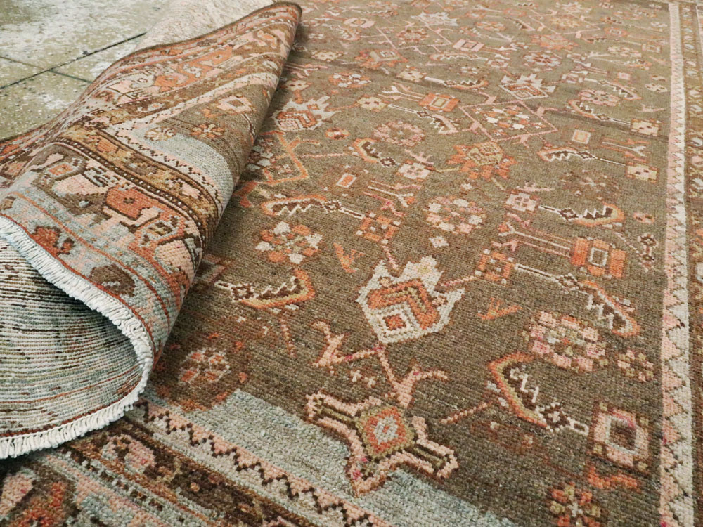 Vintage Persian Malayer Rug, No.22687 - Gsblank