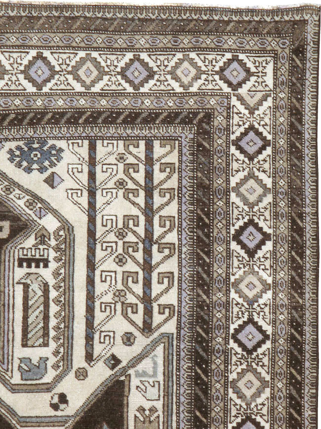 Vintage Afshar Rug, No.22689 - Gsblank