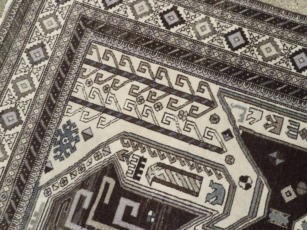 Vintage Afshar Rug, No.22689 - Gsblank