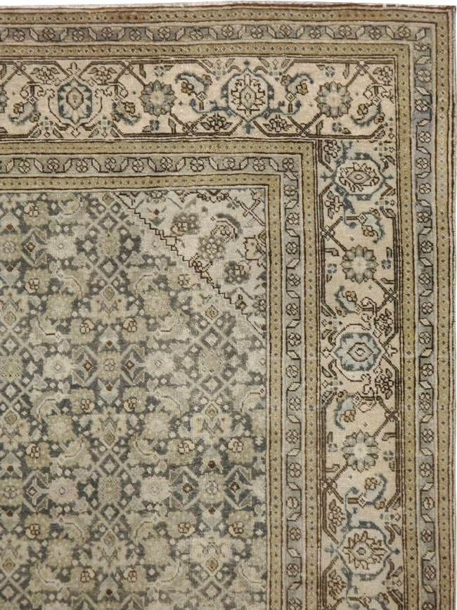 Antique Persian Tabriz Carpet, No.22690 - Gsblank