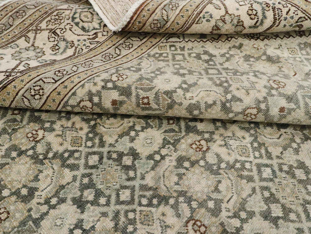 Antique Persian Tabriz Carpet, No.22690 - Gsblank