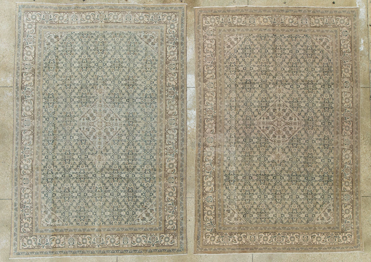 Antique Persian Tabriz Carpet, No.22690 - Gsblank
