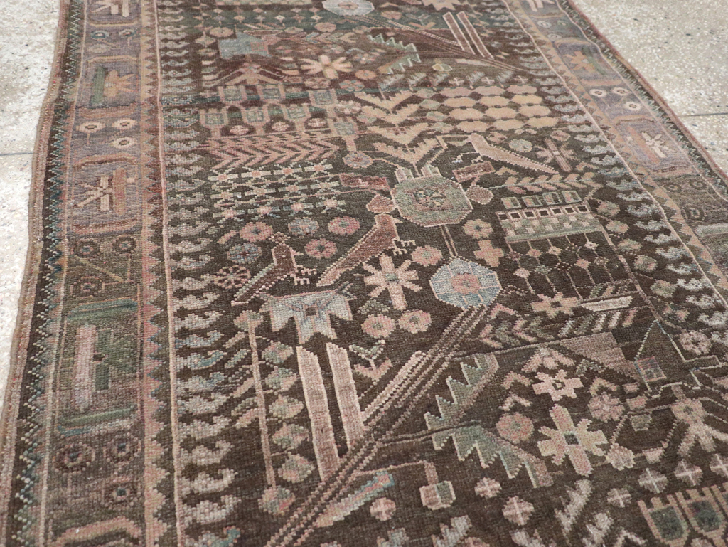 Vintage Persian Malayer Runner, No.22691 - Gsblank