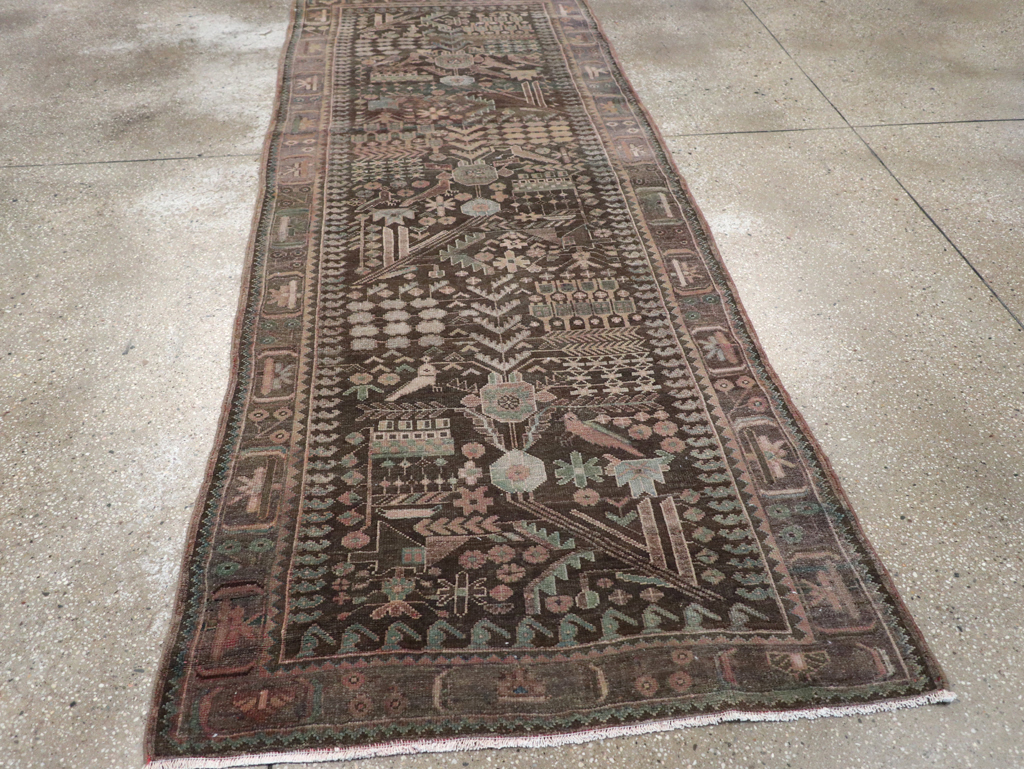 Vintage Persian Malayer Runner, No.22691 - Gsblank