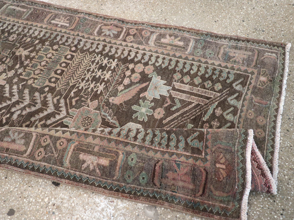 Vintage Persian Malayer Runner, No.22691 - Gsblank